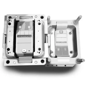 Etapi lambi komponendid süsti hallitus